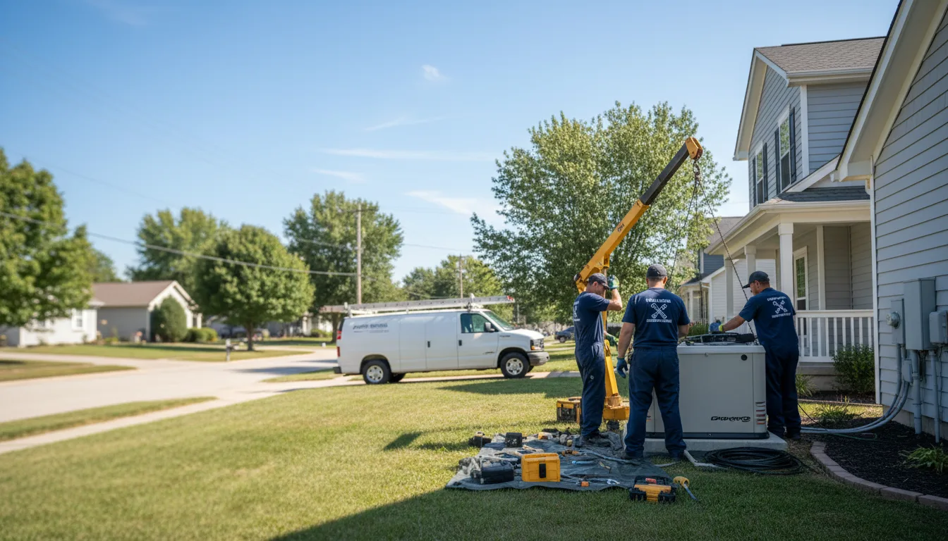Generator Installation in Cottage Hills, IL near me